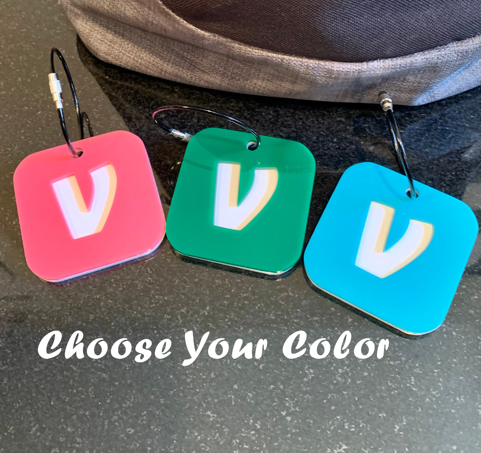 Venmo QR Code Backpack Bag Tag For School, Sports, Mobile Business Venmo Sign
