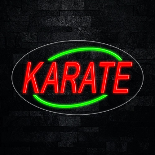 Karate LED Neon Sign 28&Prime;L x 16&Prime;H #34233