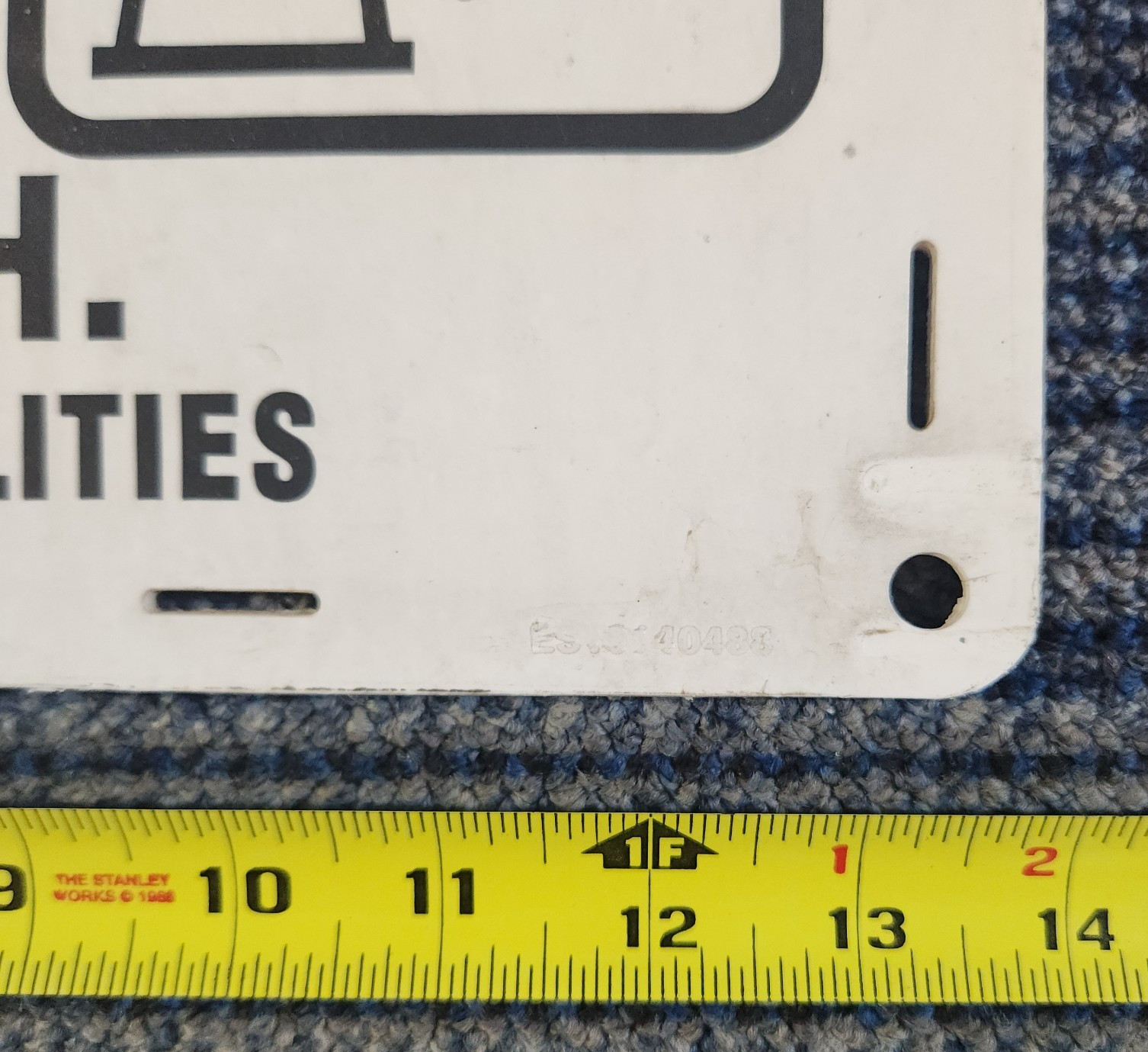 « Danger Hazardous Voltage » Sign 10&Prime; x 14&Prime; Thick (1/4&Prime;) Sturdy Vinyl PPL ELECTRIC
