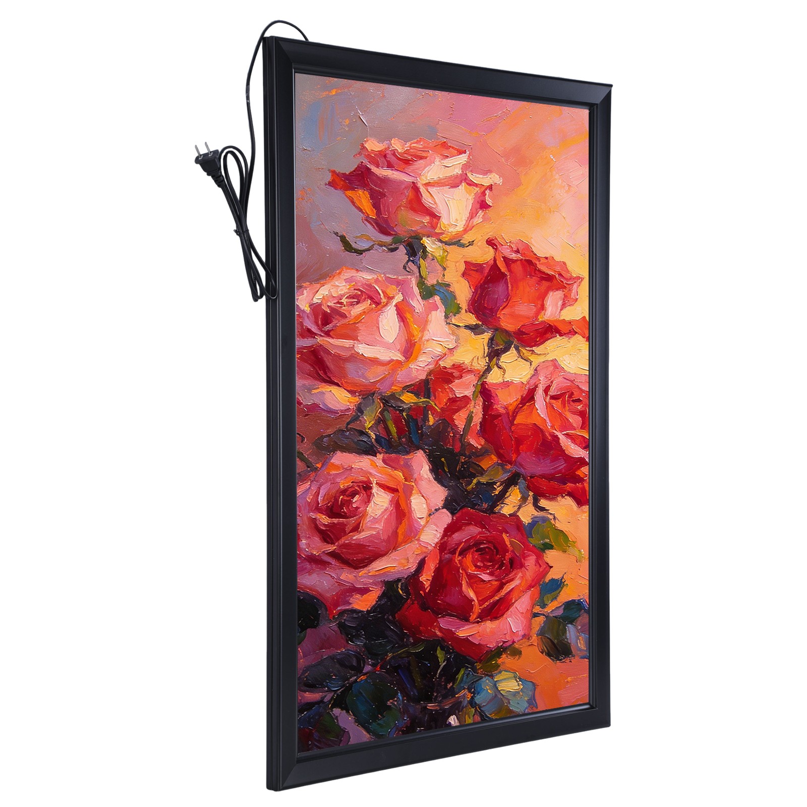 LED Backlit Poster Frame 23.6 X 5.4 Inch with Dimmer – Perfect for Home & Office