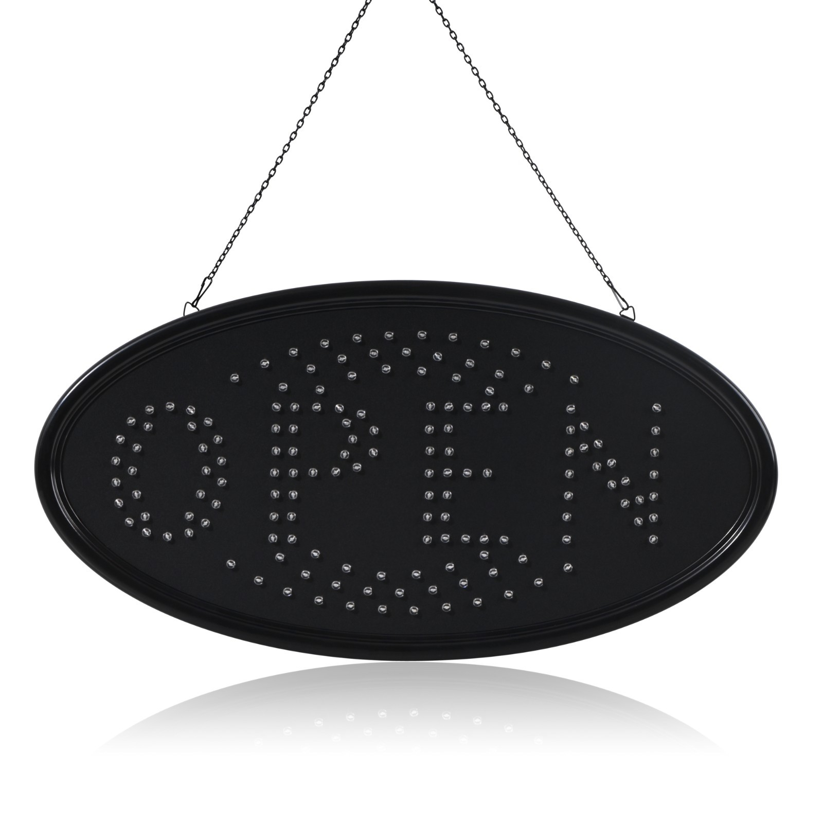 Jumbo 24&Prime; x 13&Prime; LED Neon Sign with Motion – « OPEN » with Blue/Green Tracer U161
