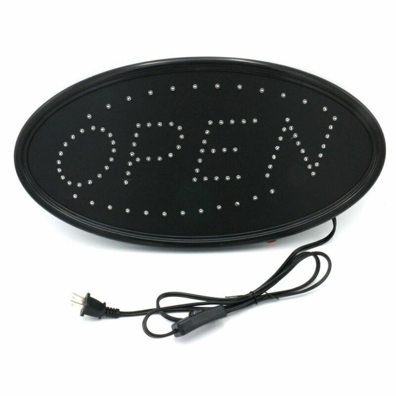 Bright LED Neon Light OPEN Sign Business Animated Motion with ON/OFF 19×10&Prime; USA