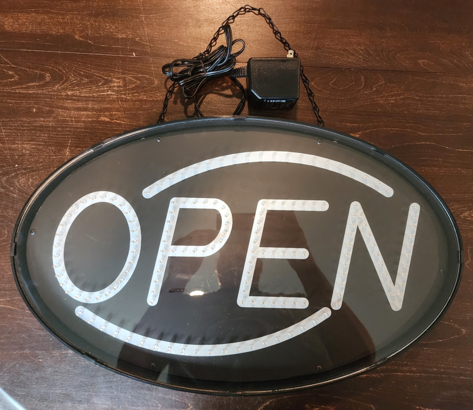 Pro-Lite Light Up Open Sign Corded PL-AF5OPEN-TL3 Power Cord Included 3 Settings