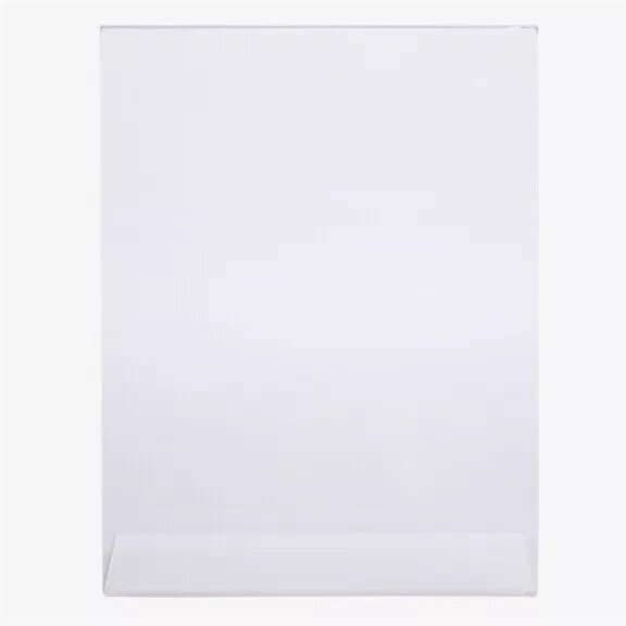 2CT 8×10 Acrylic Photo Frame Vertical Clear Plastic Display Sign Picture Mac4