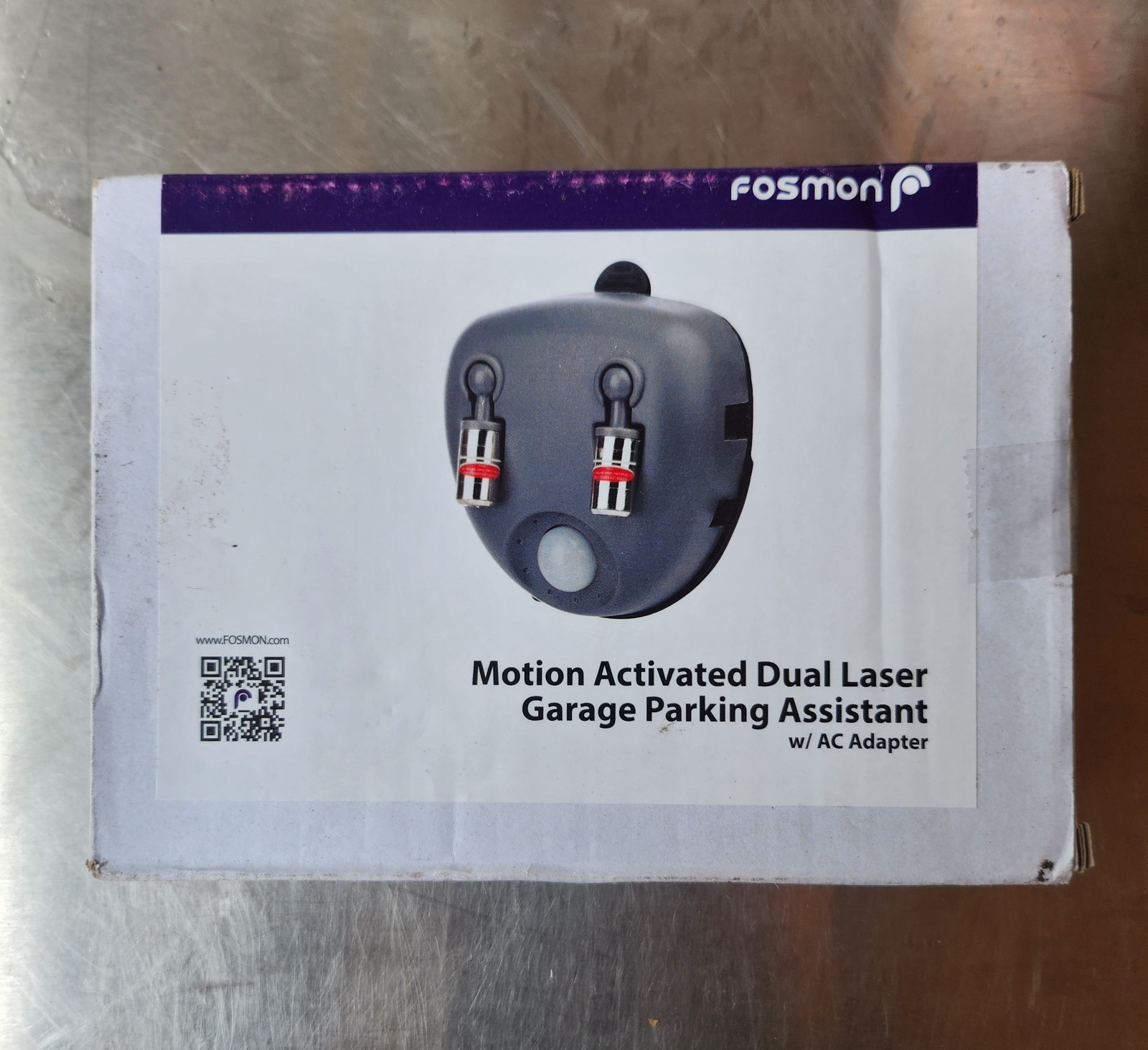 Fosmon 51072HOMUS Wide Angle, Dual Laser Garage Parking Assist