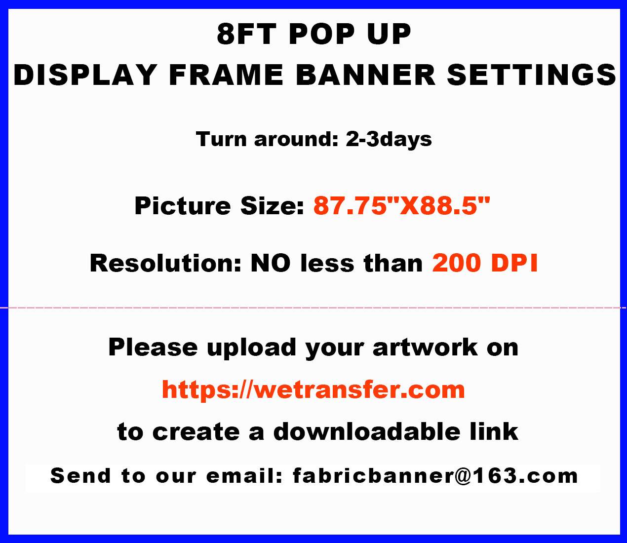 Custom Banner Printing and Fabric Pop Up Display Backdrop Frame with Carry Bag