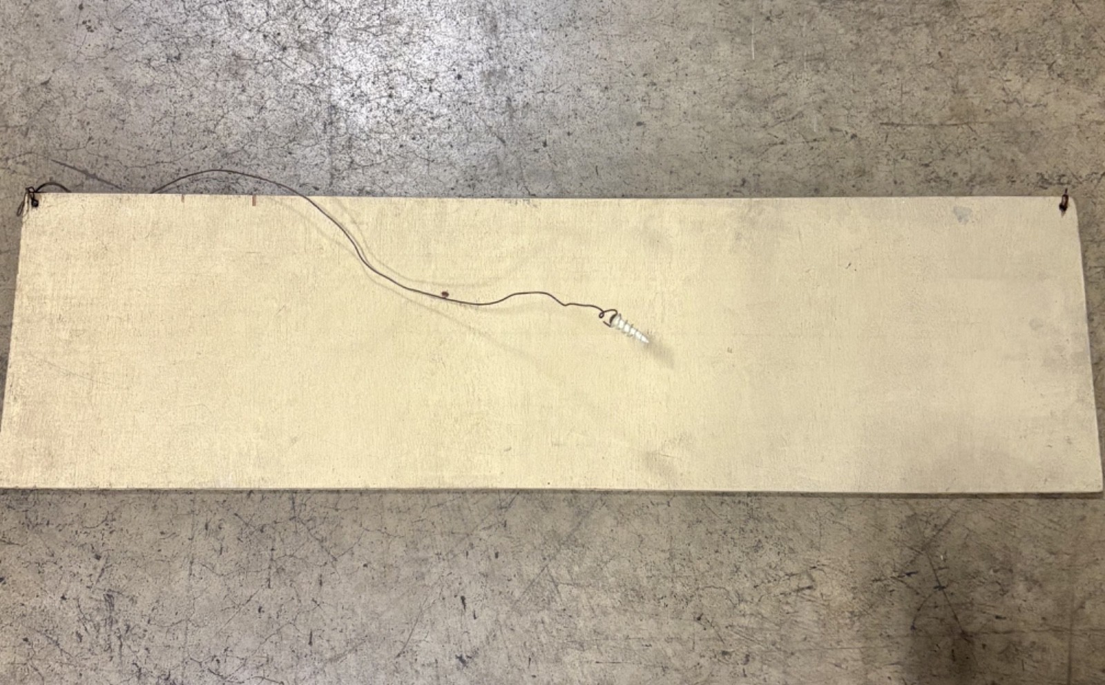 Custom Made Large Wooden Cashier Sign – Approx. 42&Prime; Long