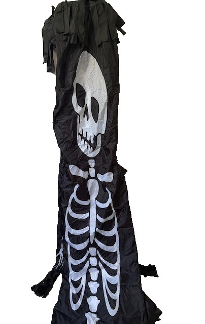20FT Inflatable Skeleton Man Air Wind Tube Wavy Man Air Dancer (NO Blower) READ