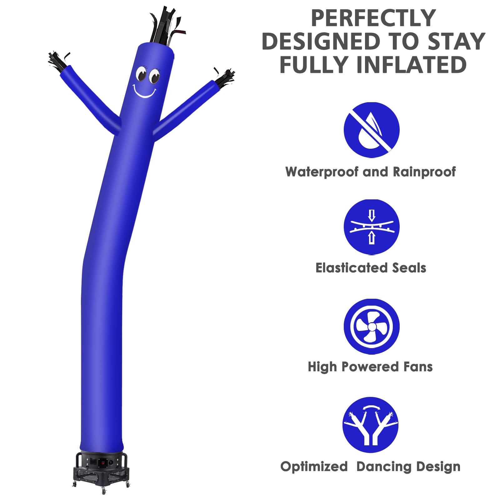 20ft Inflatable Tube Guy Puppet with Blower – Dancing Man Complete Set