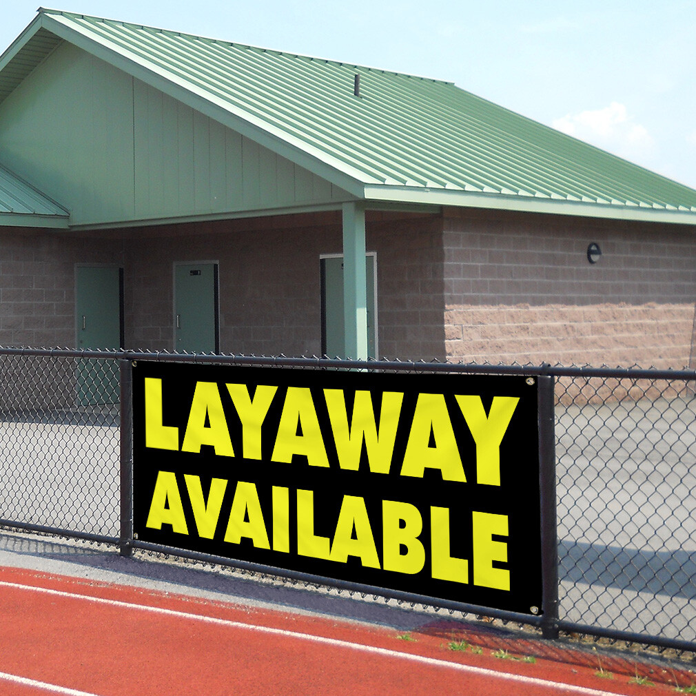 Vinyl Banner Multiple Sizes Layaway Available Advertising Printing A Business