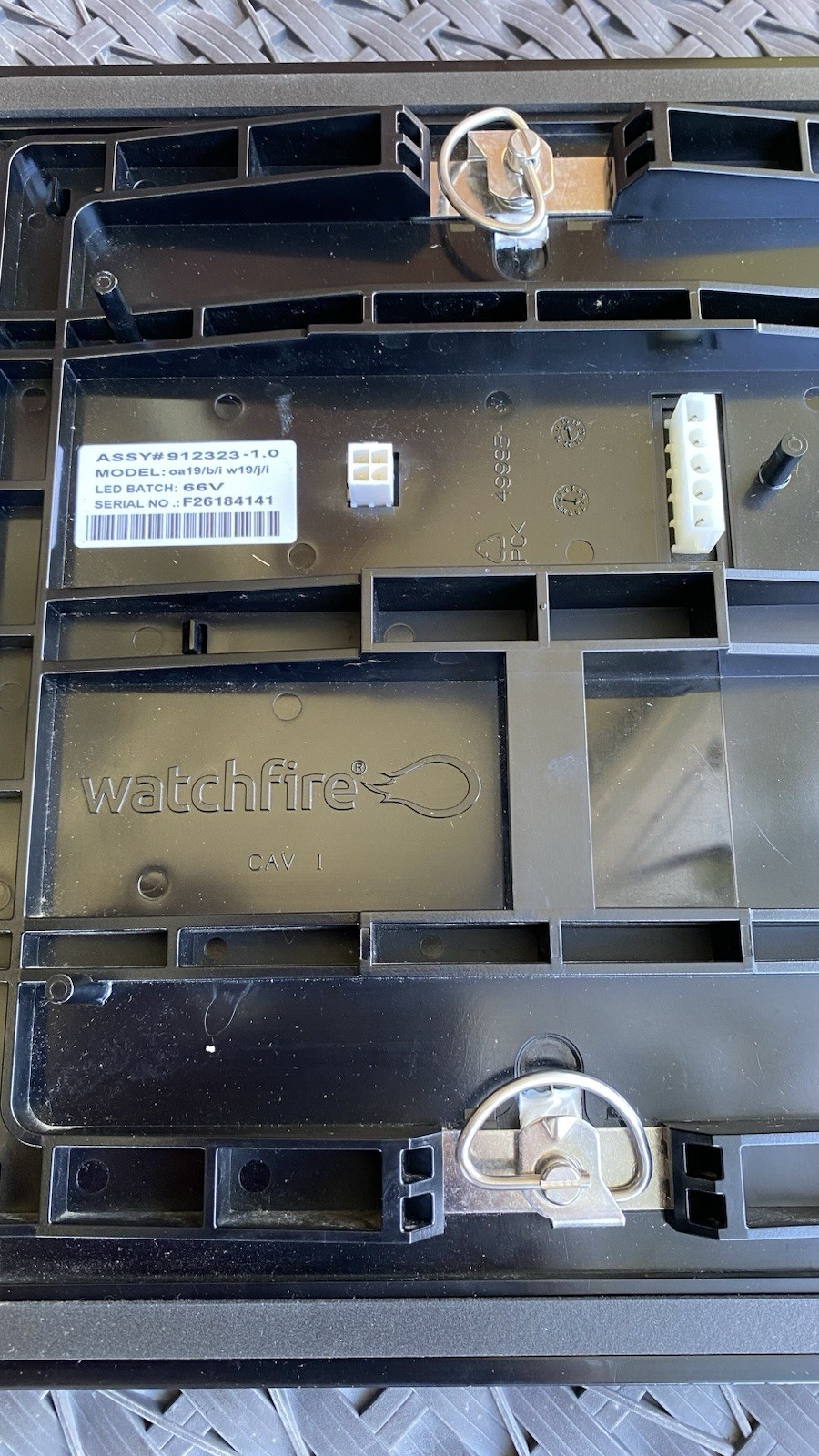 Watchfire LED Sign Panel Display 12×12 12” Assy# 912333-1.0 Model#oa19/b/i/W19ji