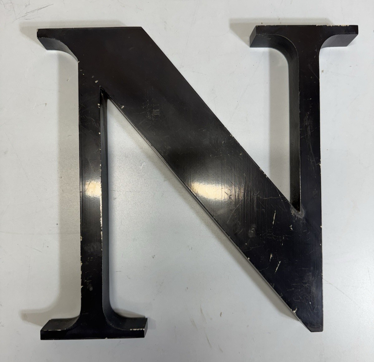 Gemini Inc 10” Cast Aluminum Architectural Letter Sign Black Commercial Letters