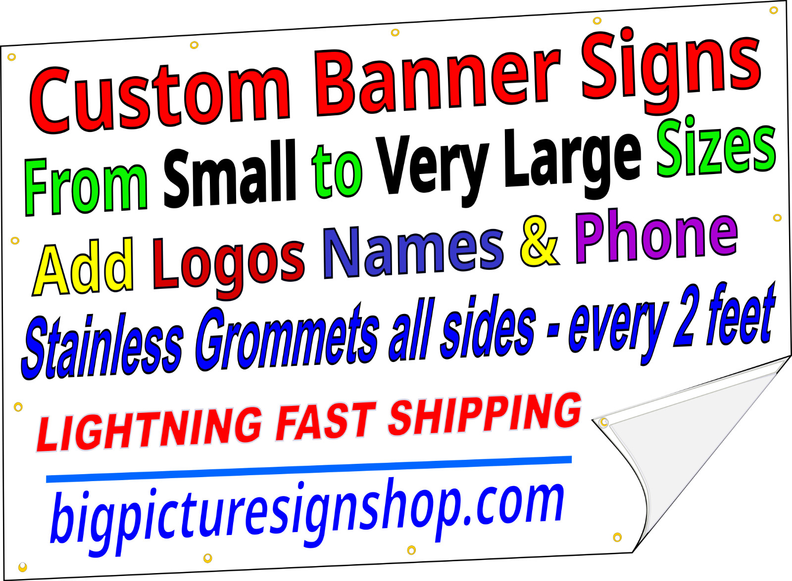 TRUMP 2028 – HUGE & VERY LARGE -BANNERS-Reinforced Vinyl -USA MADE -HI QUALITY