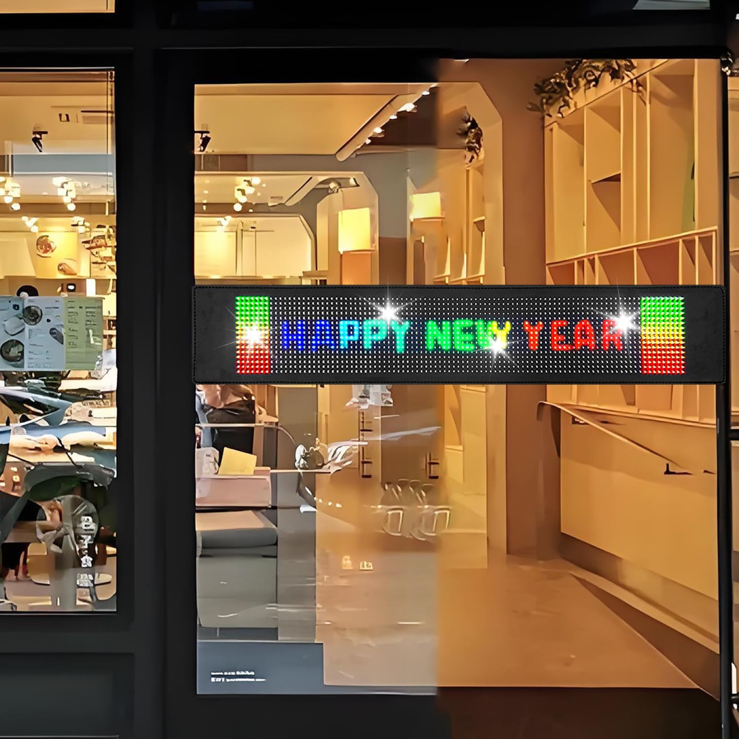 LED Sign, 23&Prime;X5&Prime; Programmable LED Sign with Bluetooth APP Control – Huge Bright
