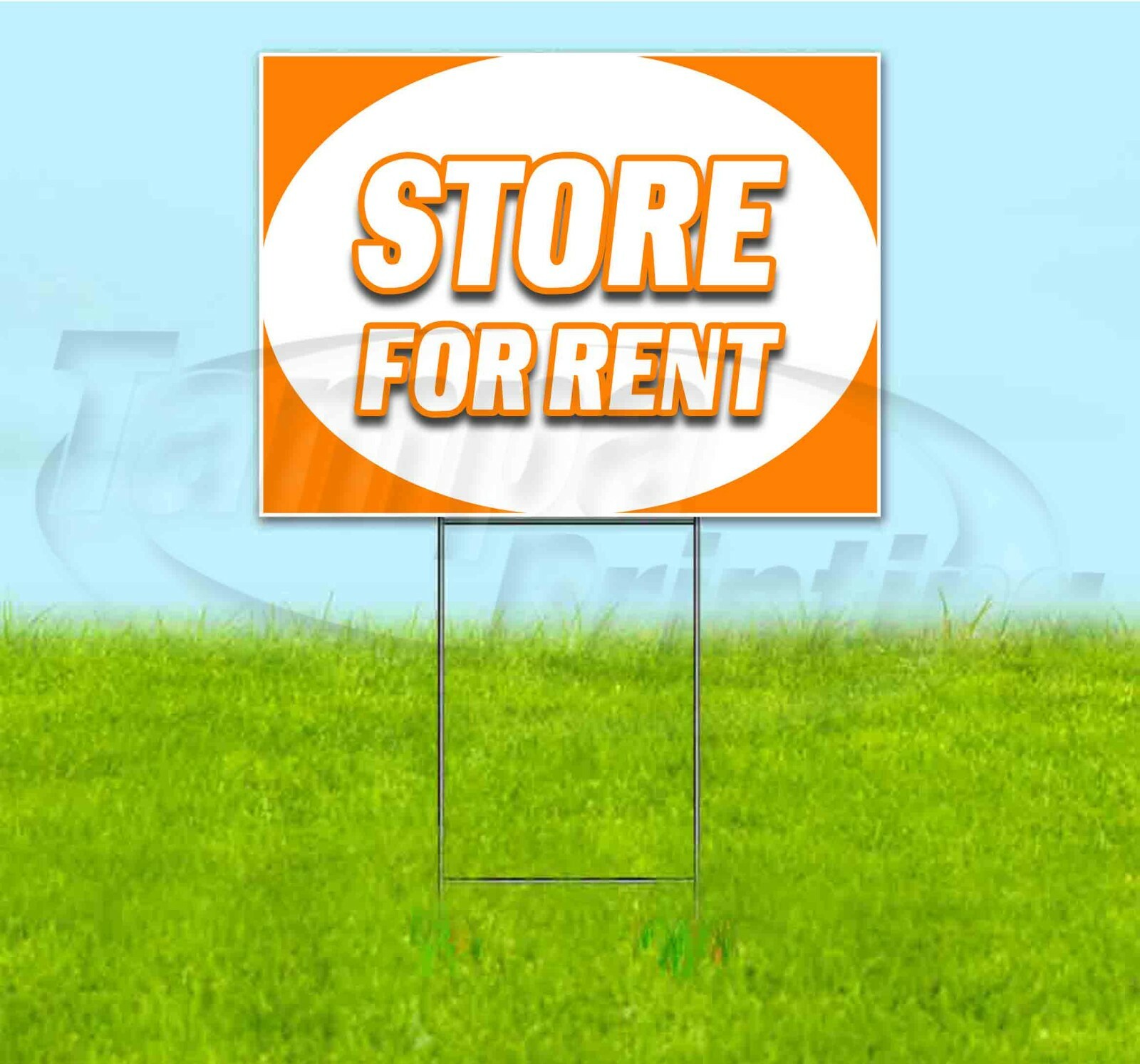 STORE FOR RENT 18×24 Yard Sign WITH STAKE Corrugated Bandit USA BUSINESS LEASE