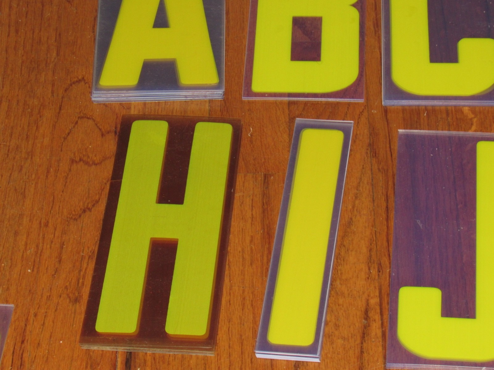 224 Vintage Plastic Marquee Outdoor Sign Symbols Letters Numbers 8&Prime; On 9&Prime; Board