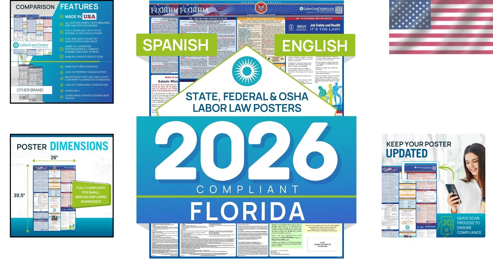 Bilingual Compliance Posters 2026 Edition