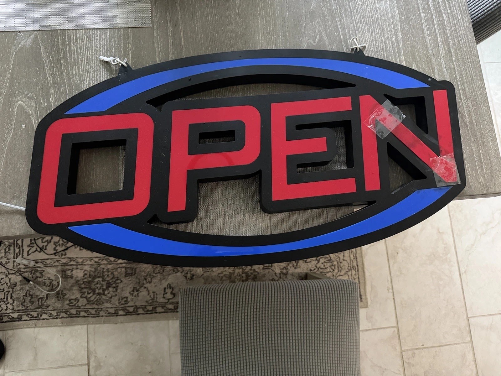 Large LED Neon Open Sign 32&Prime; Light Bright for Restaurant Bar Store Shop Market