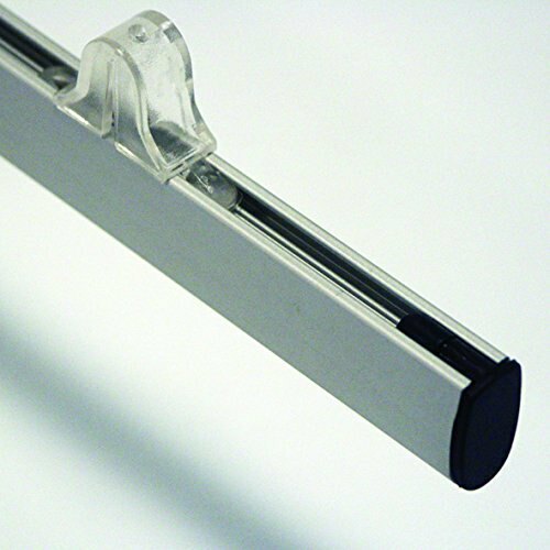 Reusable Poster Fast Hanger Set 36&Prime; Wall Mounting Silver Aluminum Sign Holder