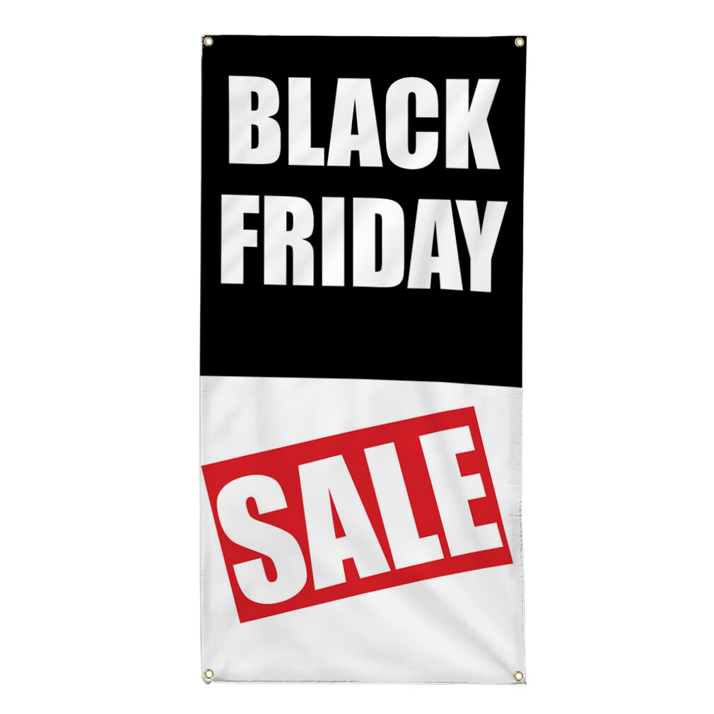Vertical Vinyl Banner Multiple Sizes Black Friday Deal Business Business Outdoor