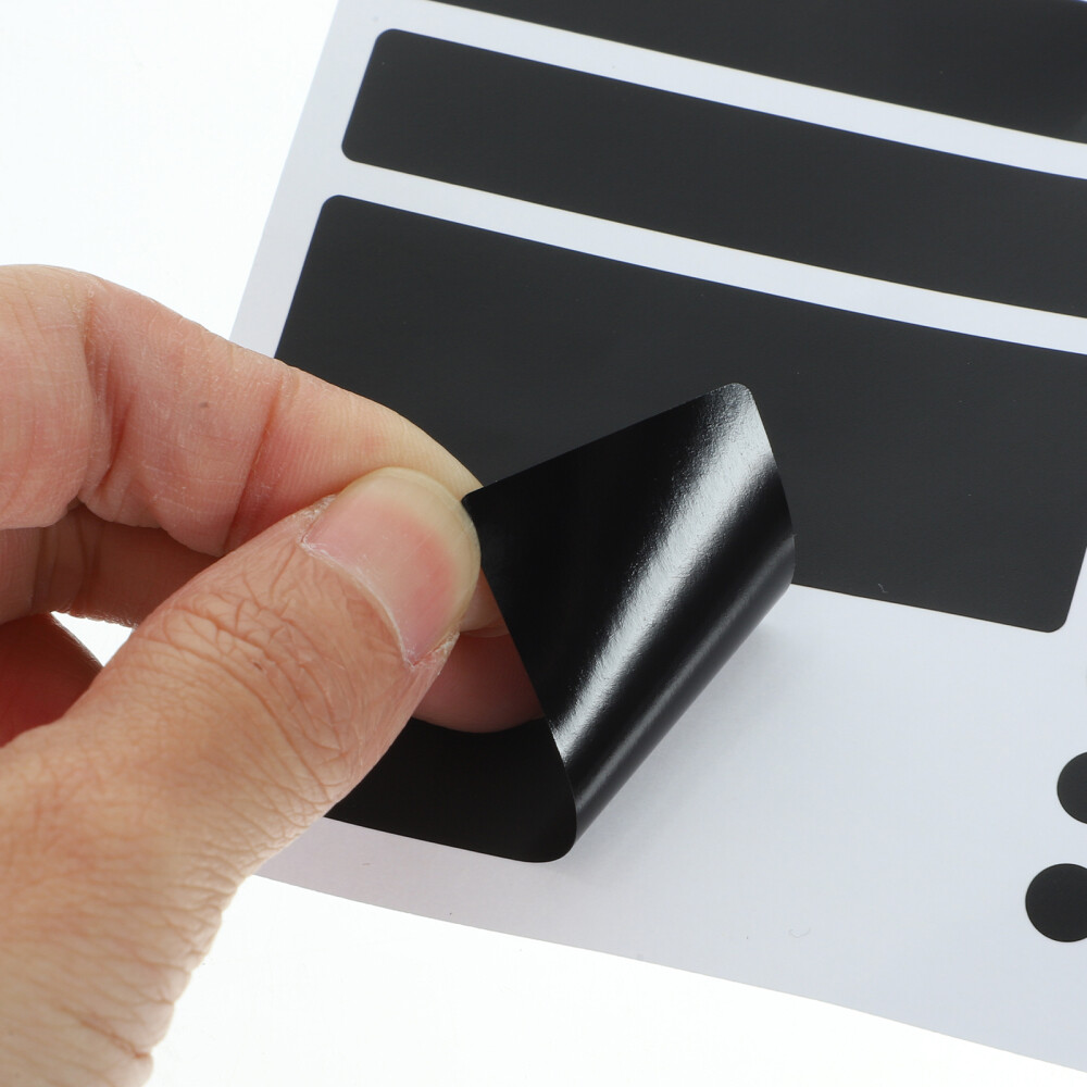 2 Sheets LED Light Shielding Sticker Dimming Tape Blocking Stickers Router Tv