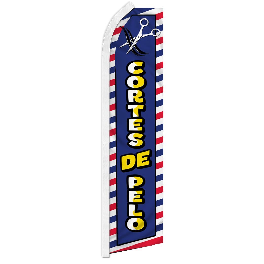CORTES DE PELO advertising super flag polyester banner sign *POLE NOT INCLUDED*