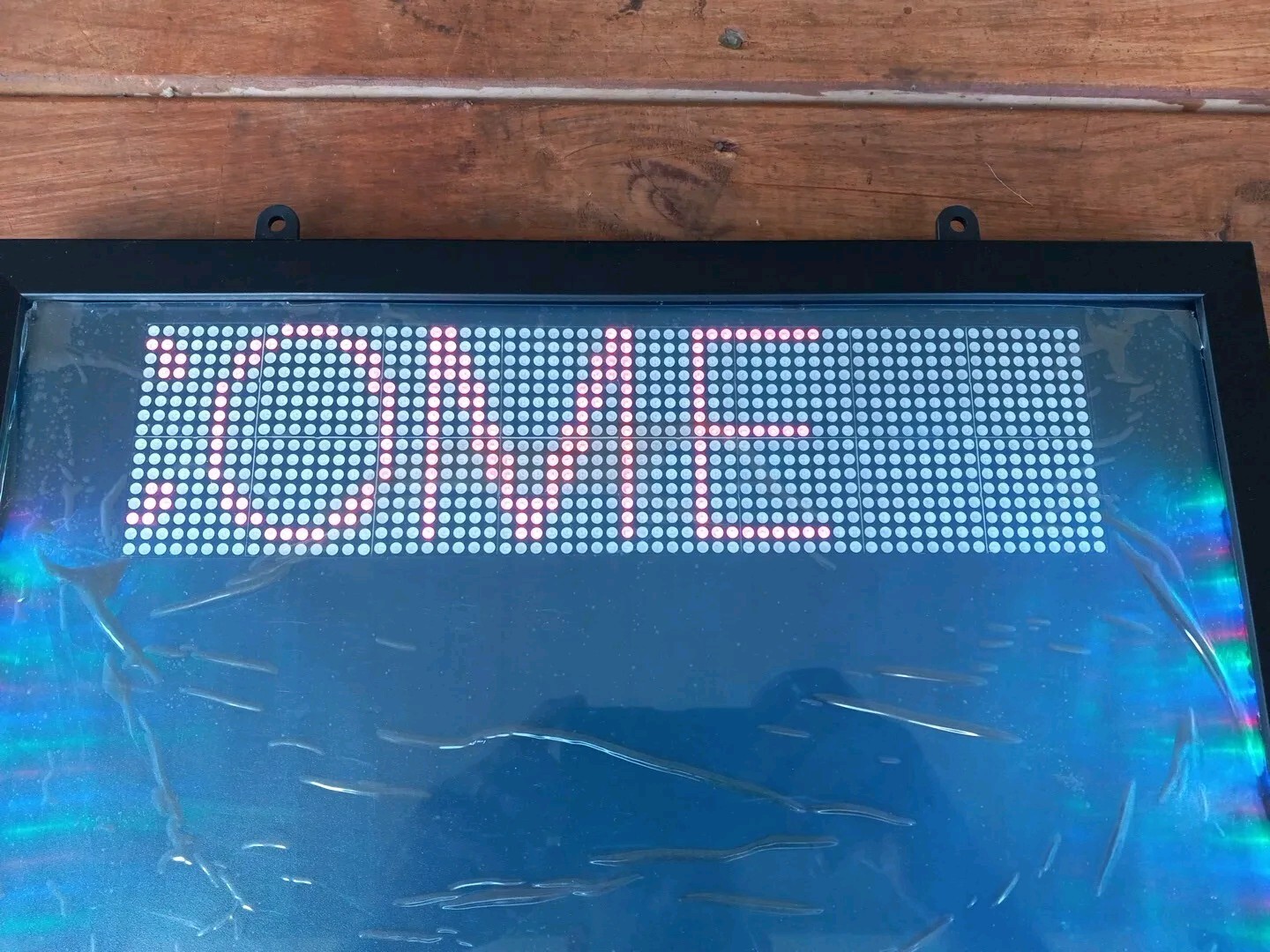 Scrolling Welcome Message Board 21×15