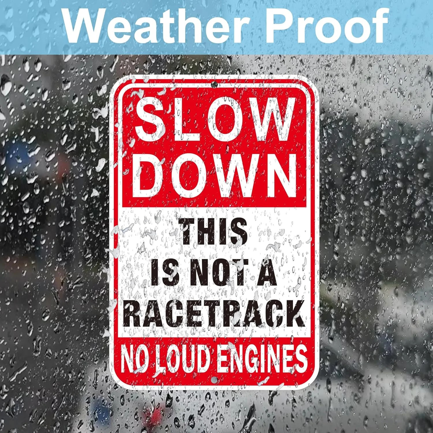 2Pack Slow Down Sign, 18&Prime;x12&Prime; Speed Bumps Ahead safety Signs, Rust Free Reflecti