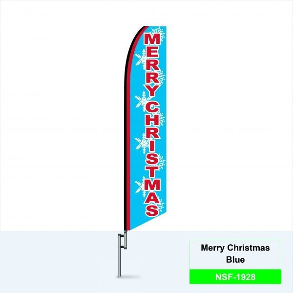 12ft Happy Holidays Christmas Tree Feather Flag Sale Outdoor Advertisement