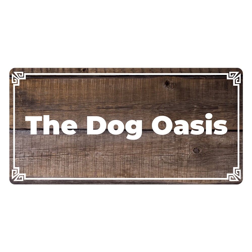 Business Office and Home Signs | Rustic Oak Wood 5 x 10&Prime; Hanging Signs