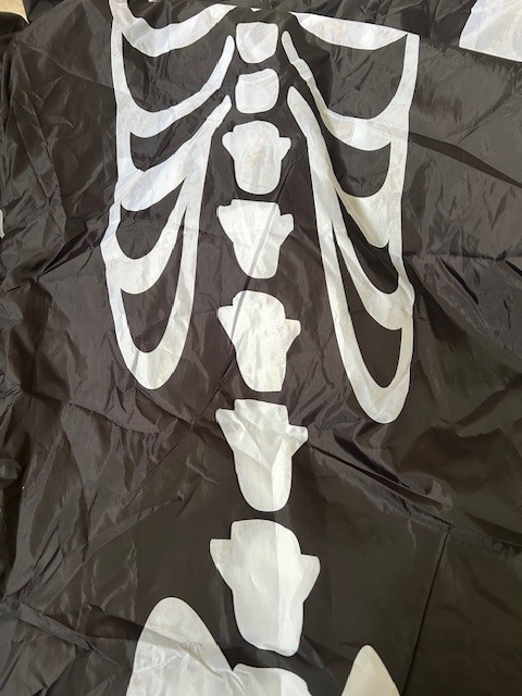 20FT Inflatable Skeleton Man Air Wind Tube Wavy Man Air Dancer (NO Blower) READ