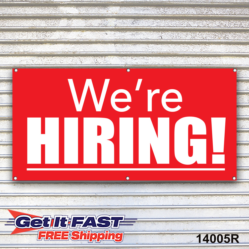 We&rsquo;re Hiring! Banner