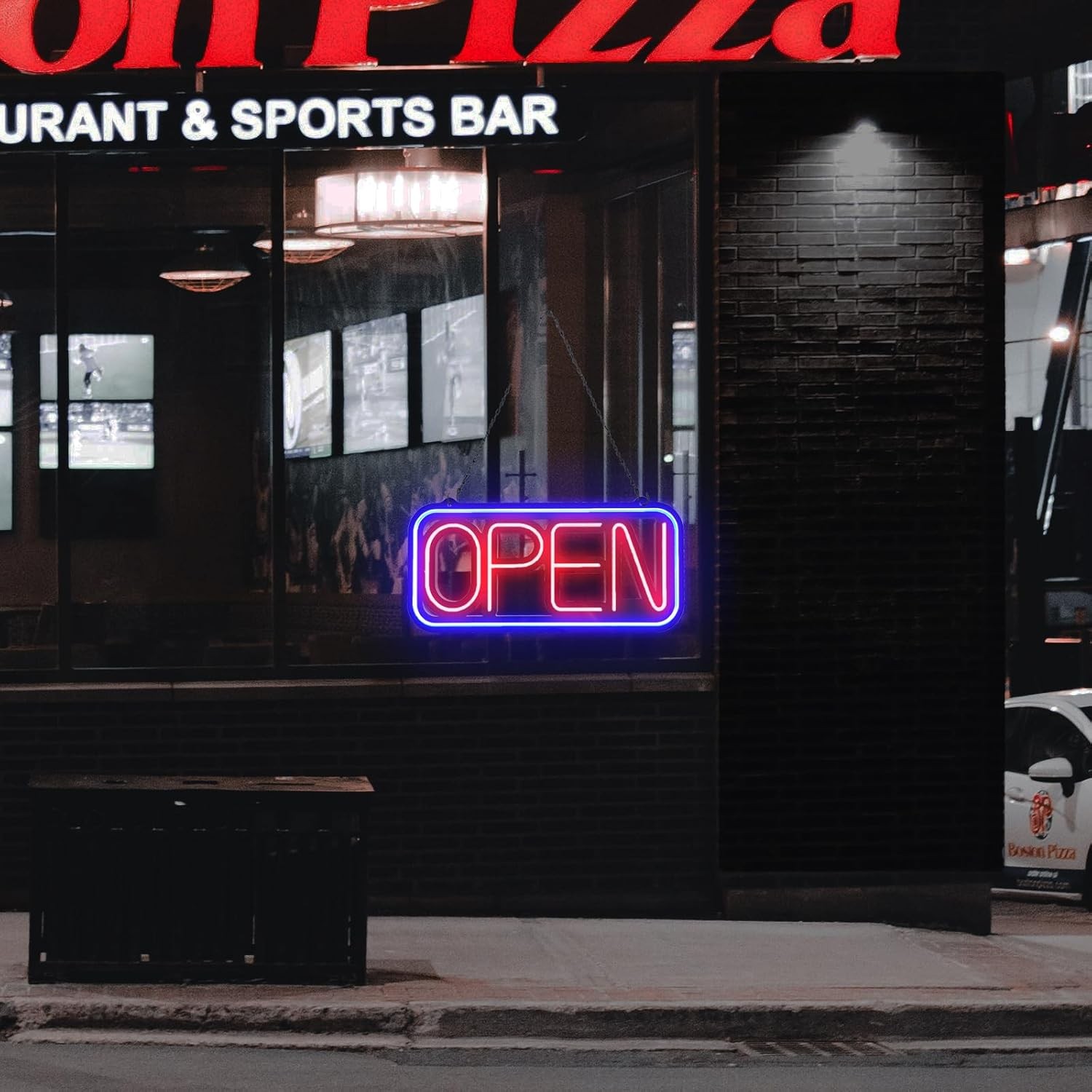 Open Signs for Business,32X16 Inch Large Bright Open Sign Neon Led Lighted,Remot