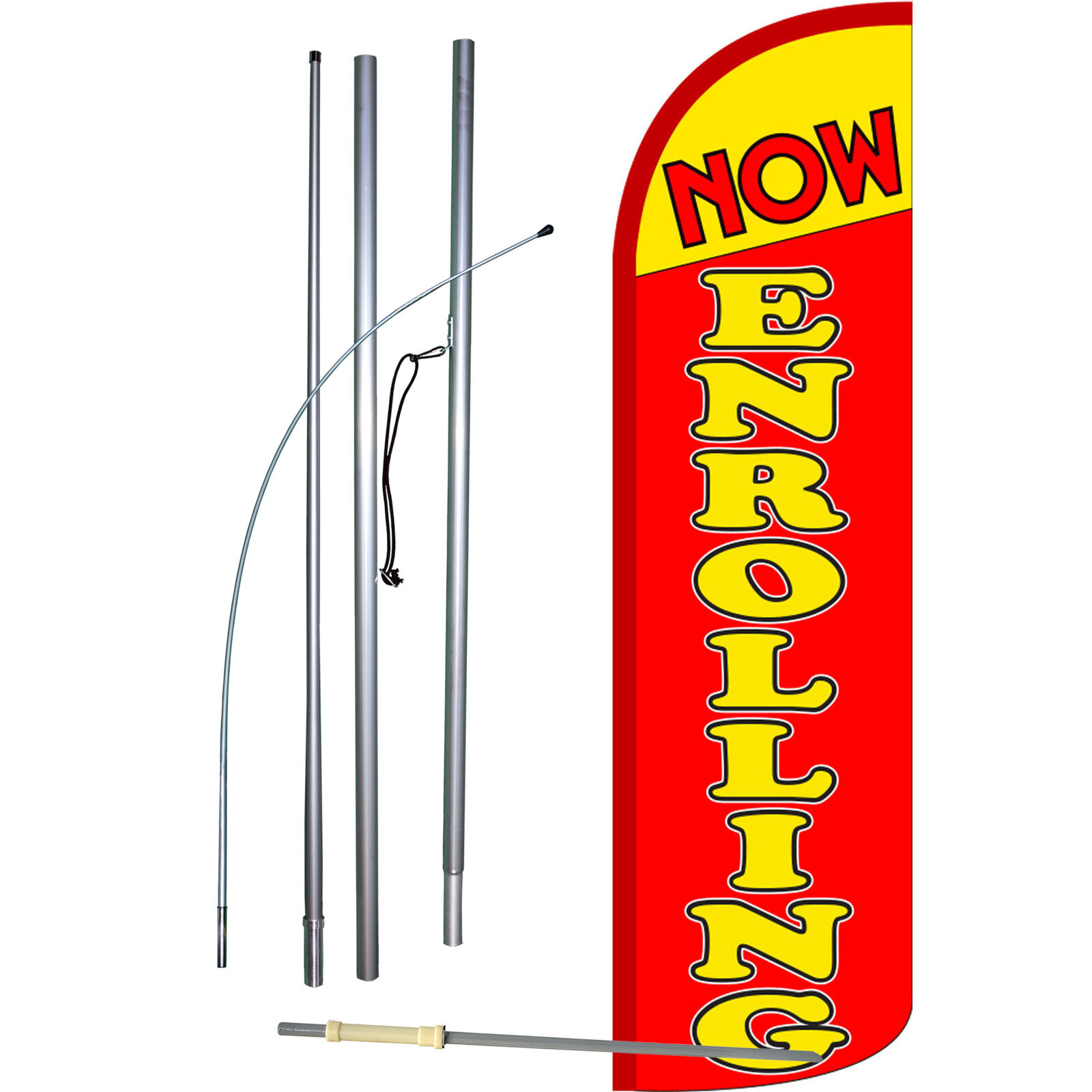 Now Enrolling Swooper Flag Kit