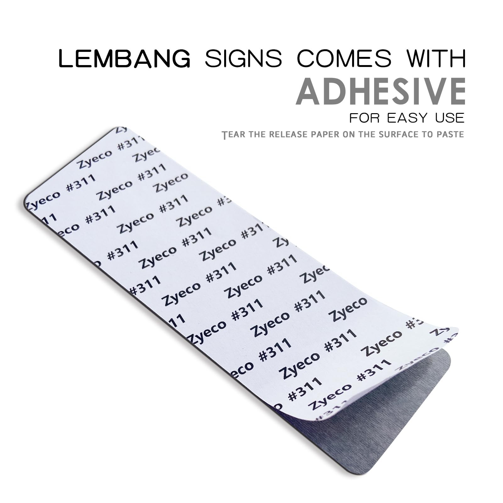 LEMBANG Push Pull Door Sign, Vertical,Double Layer Acrylic,Three-dimensional,…