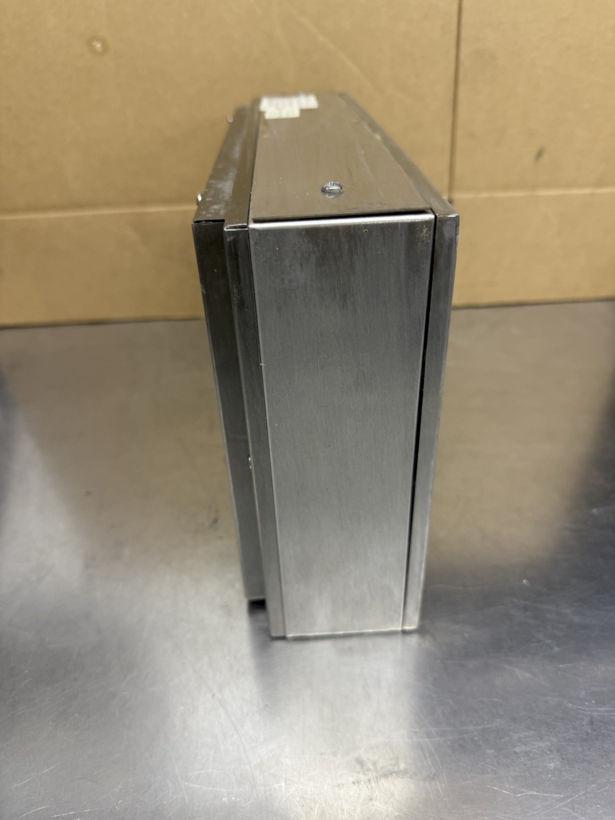 Cole Lighting S2257-N Open Closed Sign Outdoor Stainless Enclosure New 120V