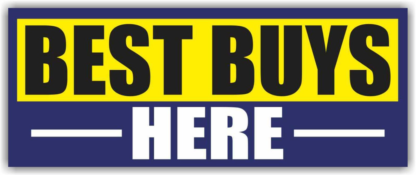 BEST BUYS IN TOWN Advertising Banner Vinyl Mesh Sign good fix sale price shop