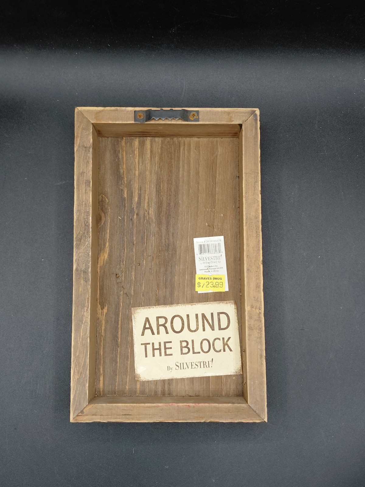 God Bless America Land That I Love 5x9x1.5 Wall Sign Silvestri Wooden