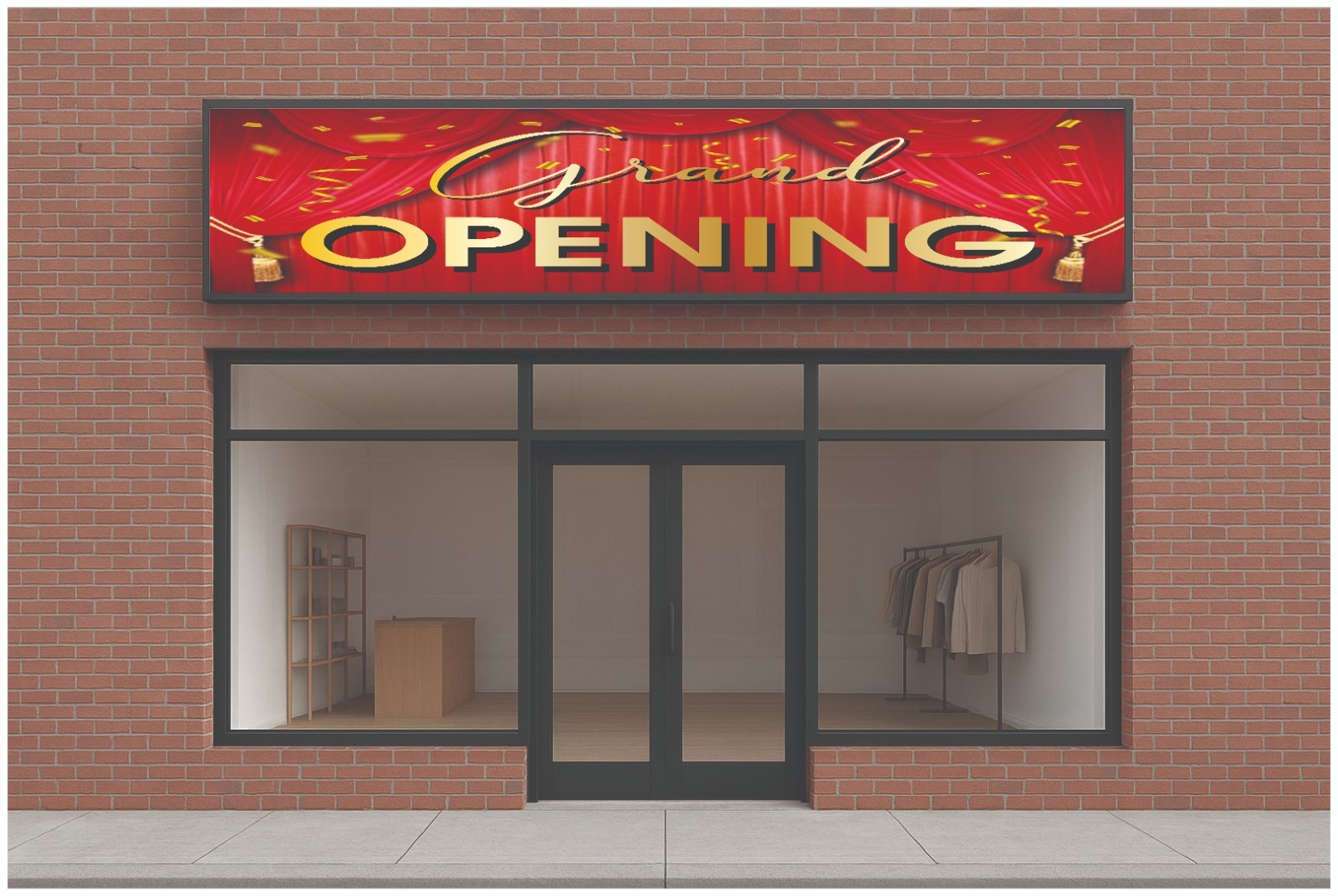 GRAND OPENING Advertising Vinyl Banner Flag Sign 72 x 36