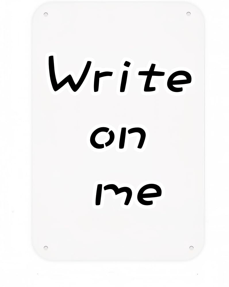 White Aluminum Sign Blanks 2 Pack 14×10 inch .04&Prime; Thick Metal Yard Business