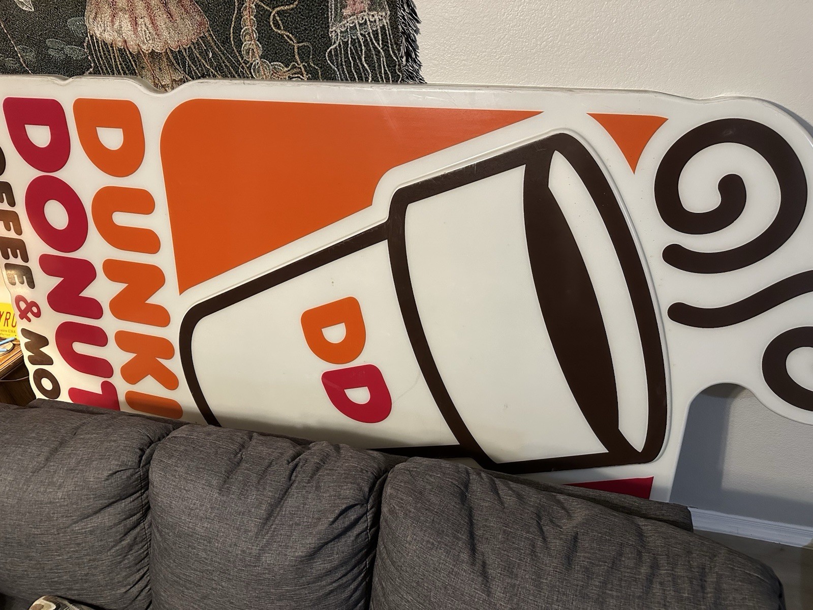 Dunkin&rsquo; Donuts Street Sign 120in