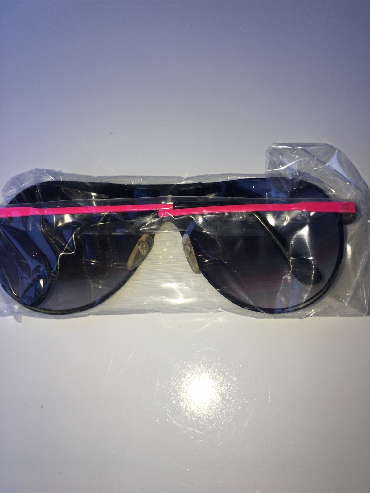 Vintage 80&rsquo;s Sunglasses SY-1 PINK Aviator Made In Taiwan 80s Glasses NEW