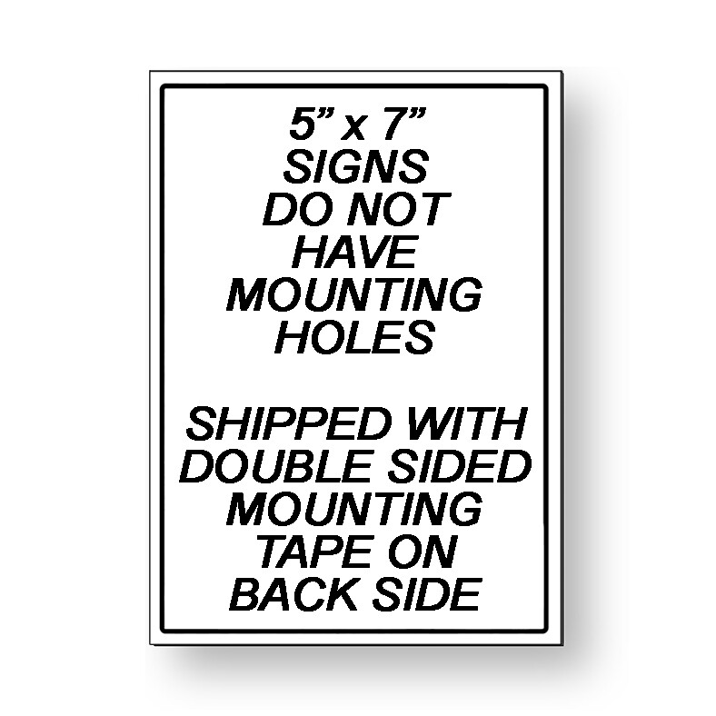 Wrong Way Do Not Enter Metal Sign Or Decal 6 SIZES warning safety road street