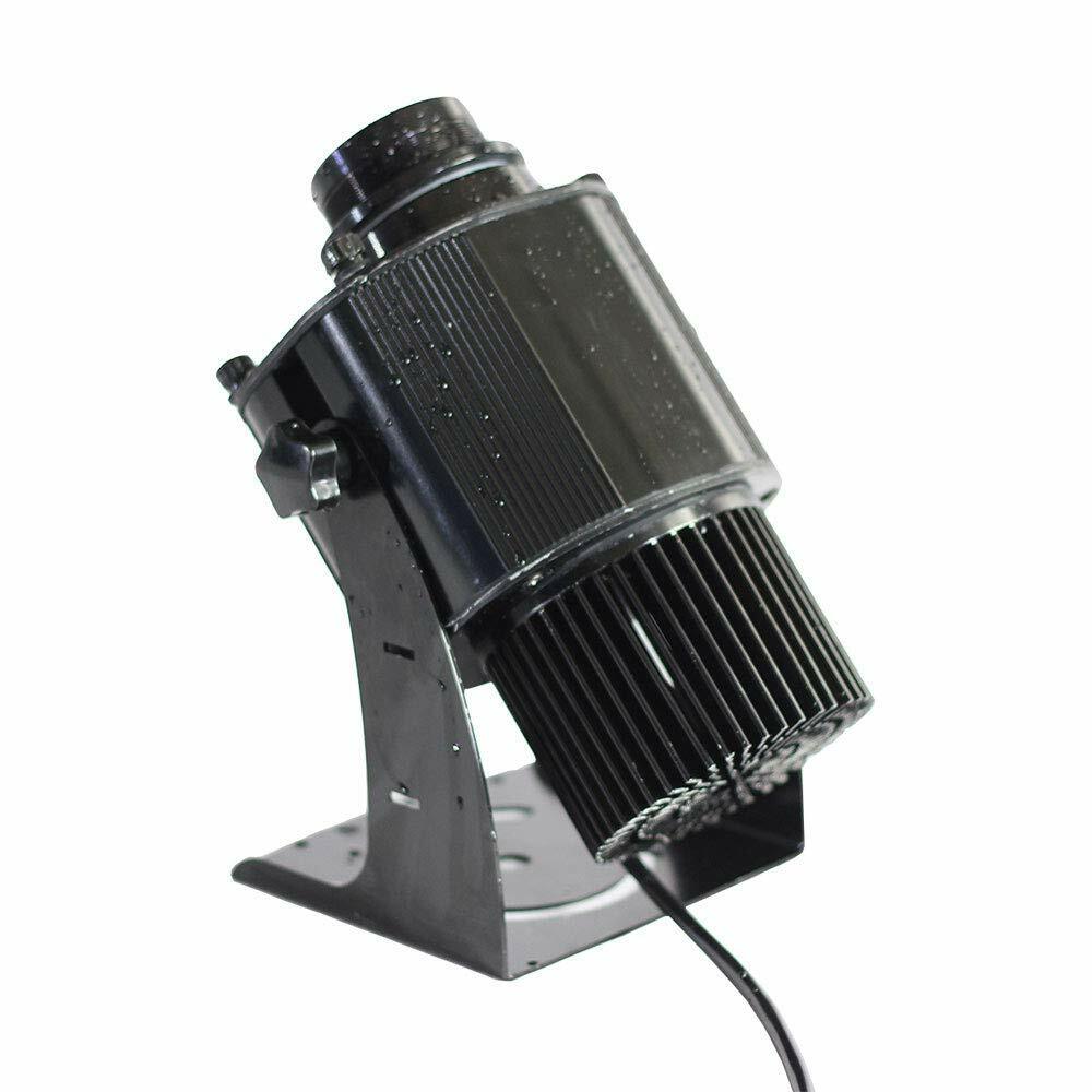 40W Outdoor Black Desktop Mountable LED Gobo Projector Advertising Logo Light