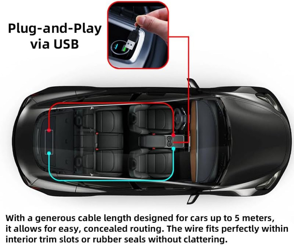 LED Sign for Car Taxi, 7 »X3 » Flexible LED Matrix Panel USB 5V Bluetooth APP Co