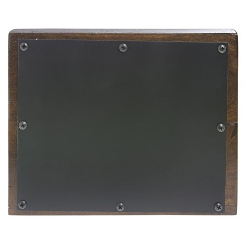 HUBERT® Chalkboard Sign Mango Wood Block – 11&Prime;L x 1 3/4&Prime;W x 8 1/2&Prime;H