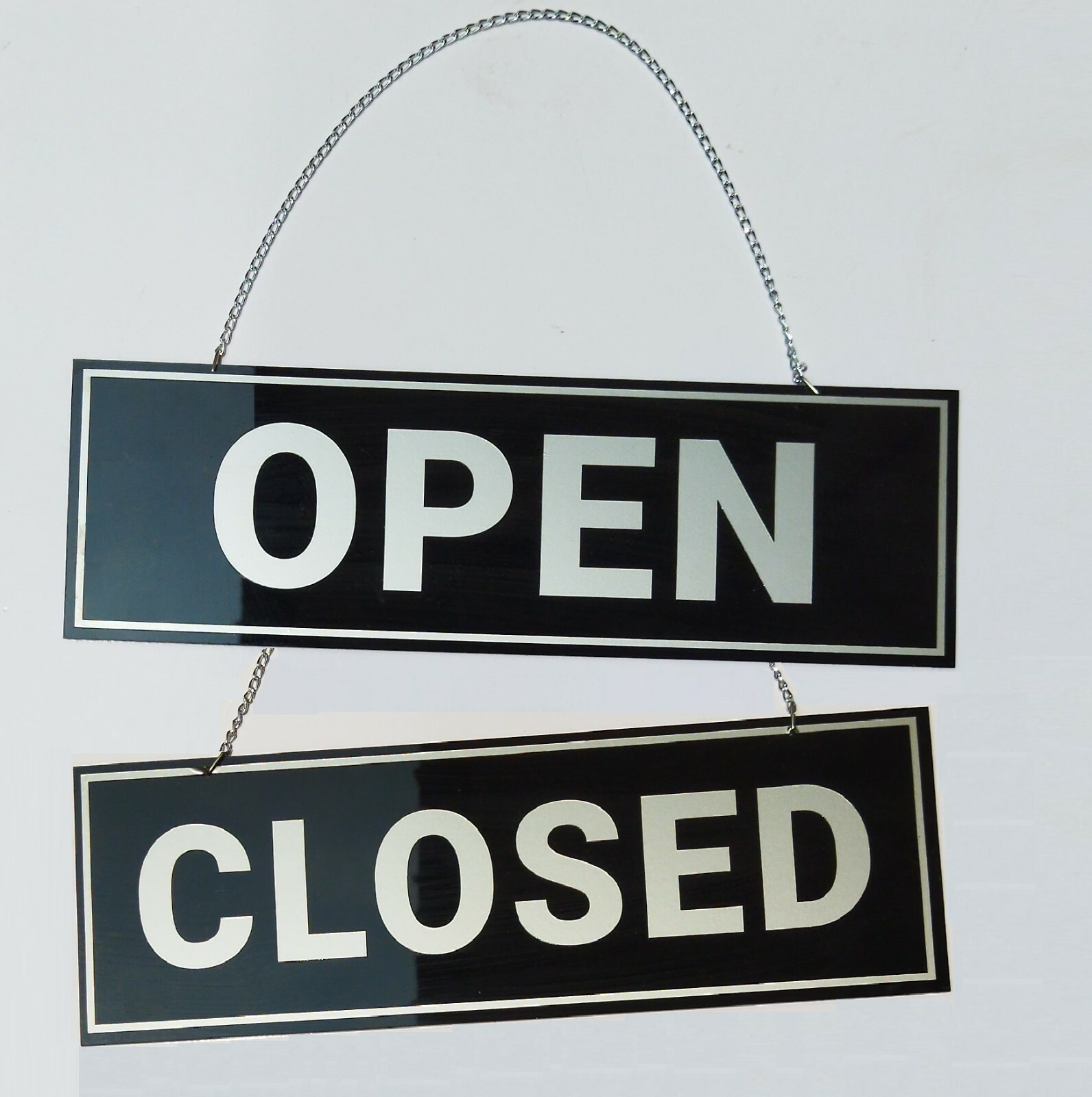 Open / Closed Sign, Hanging Sign, Shop Window / Door Sign, Acrylic, double sided