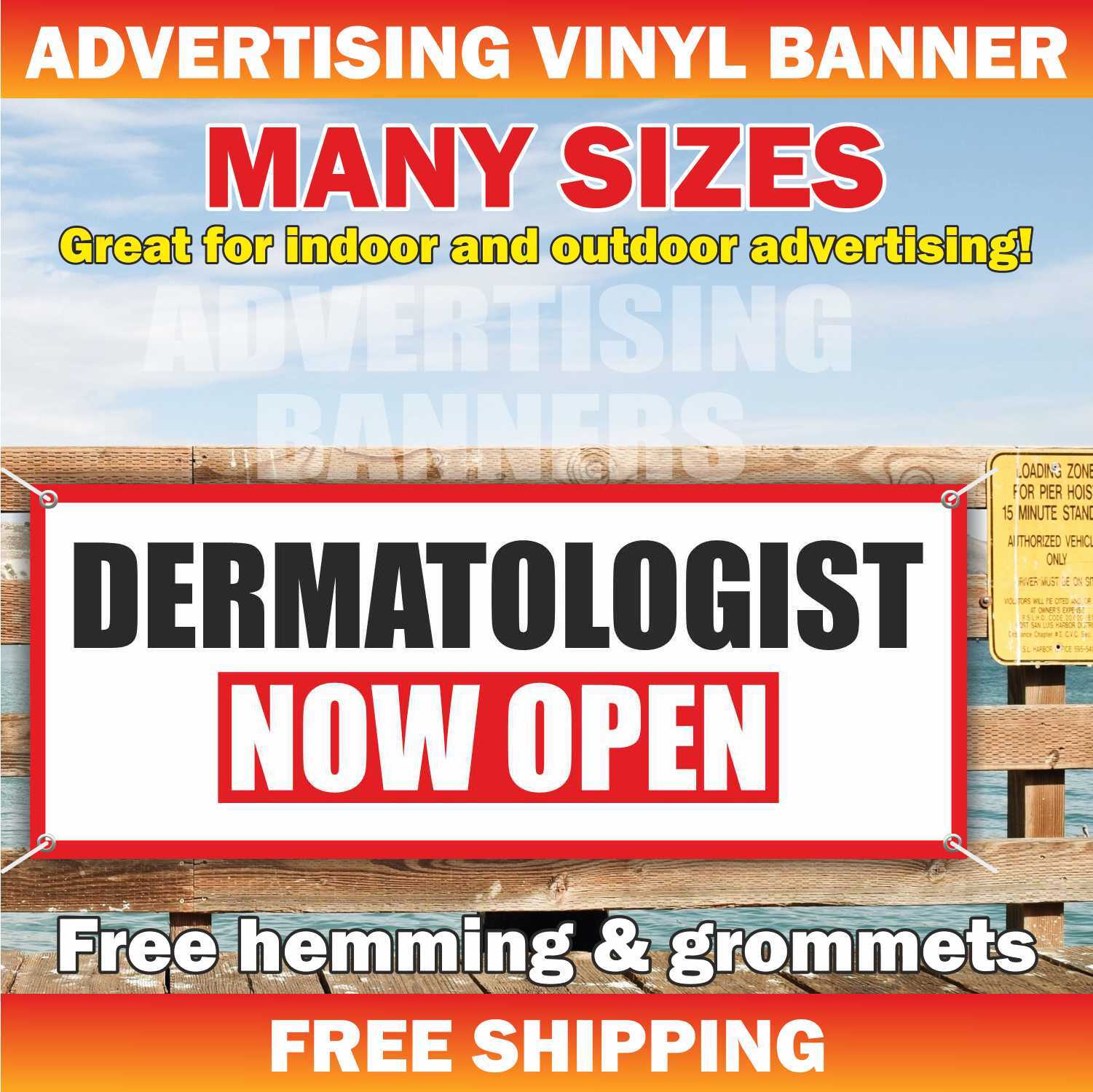 ANTIQUE STORE COLLECTIBLES Advertising Banner Vinyl Mesh Sign Flag vintage shop