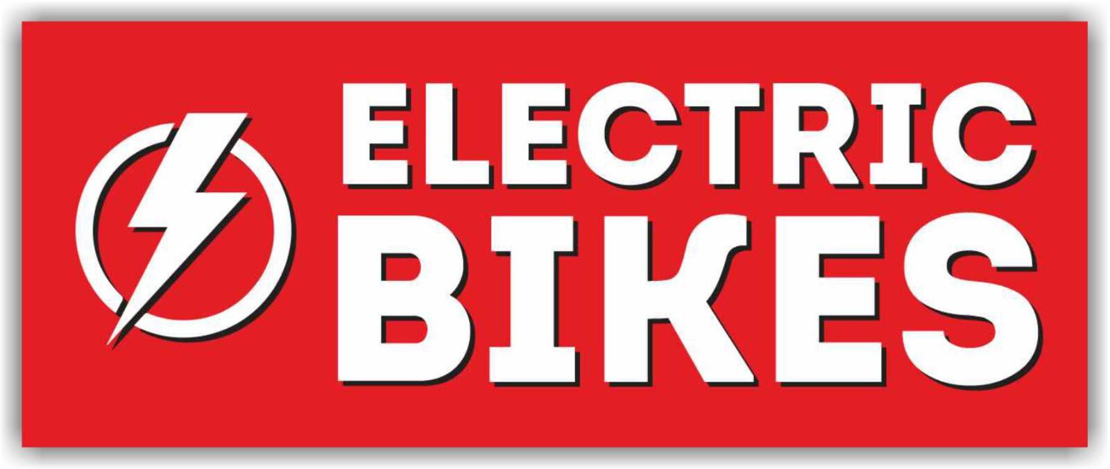 ELECTRIC BIKES Advertising Banner Vinyl Mesh Sign Rental Bicycle Scooter Shop