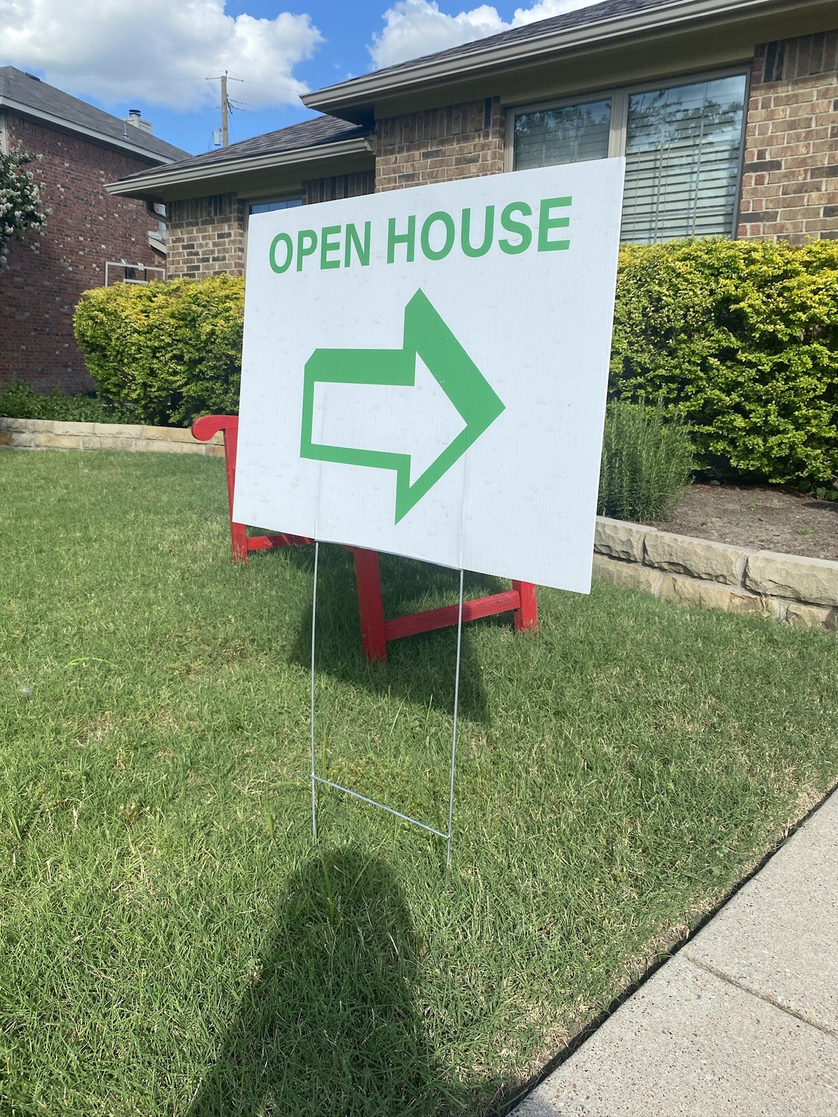 OPEN HOUSE KIT WITH BANNER, YARD SIGNS AND WRITING CARDS!